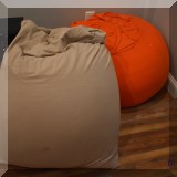 F17. 2 Yogibo bean bags. 